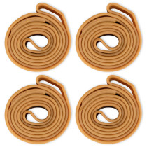 34" Strong, Elastic & Flexible Rubber Bands, Beige
